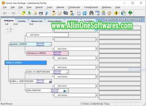 Family Tree Heritage Gold v16.0.11 Free Download