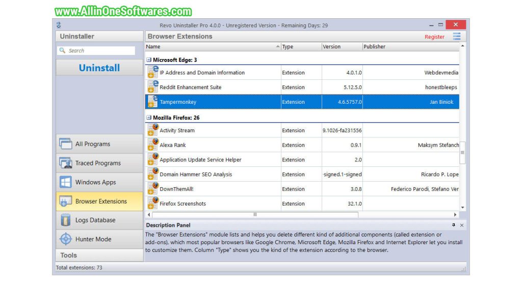 Revo Uninstaller Pro 5.0.3 Multilingual Free Download