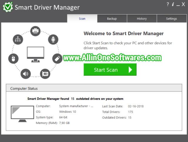 Smart Driver Manager 6.0.715 Multilingual Free Download