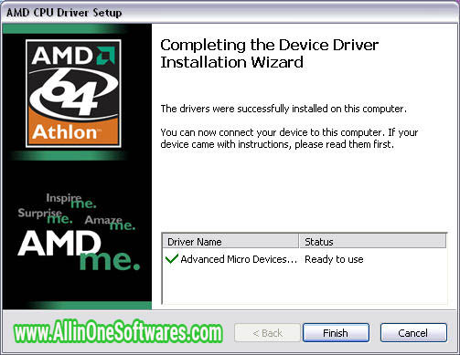 AMD Athlon 64FX Processor Driver 1.3.2 Free Download