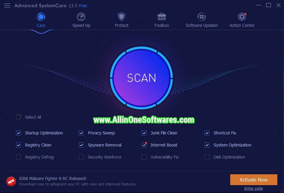 Advanced SystemCare Pro 15.4.0.250 Free Download