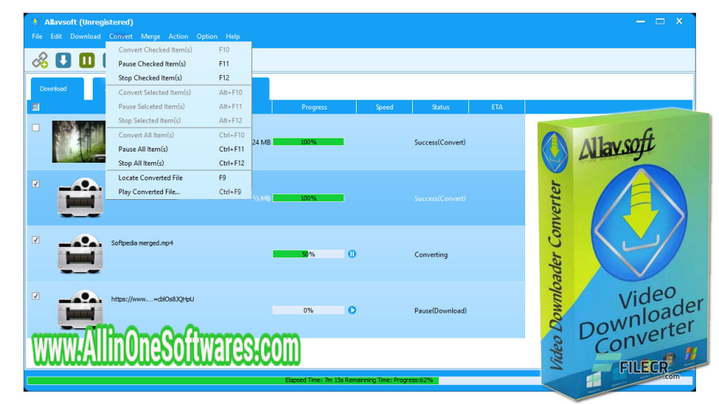 Allavsoft Video Downloader Converter 3.24.7.8183 with patch