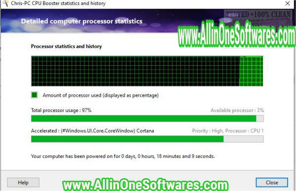 Chris-PC CPU Booster 2.06.10 Free Downloadad