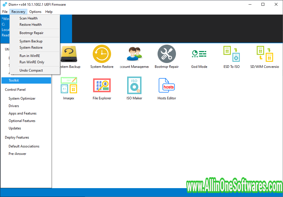 Dism++ 10.1.1001.10 Free Download