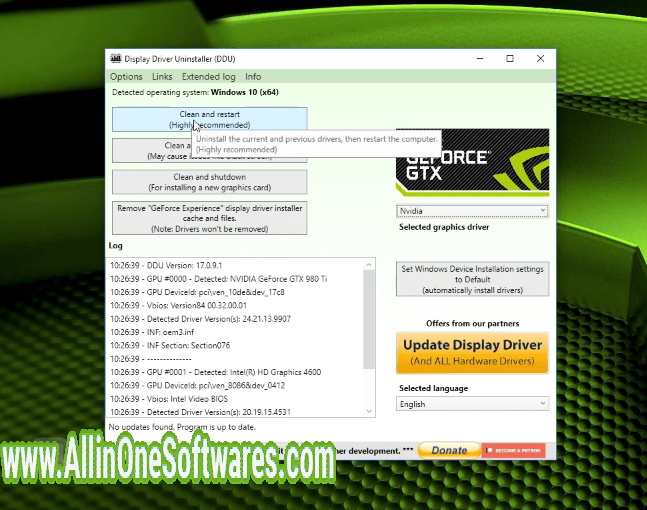 Display Driver Uninstaller 18.0.3.7 Free Download