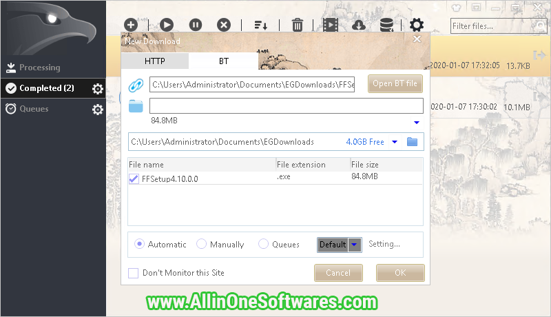 EagleGet 2.1.6.70 Free Download