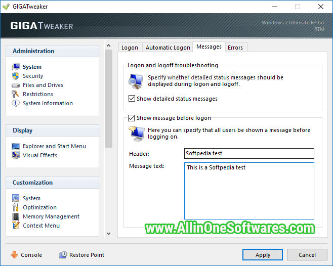 GIGATweaker 3.1.3.465 Free Download