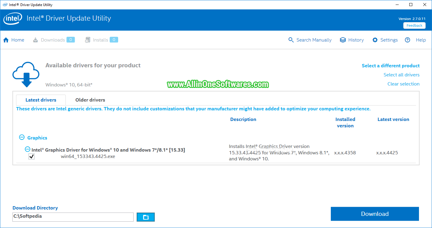 Intel Driver Assistant 21.1.5.2 Free Download