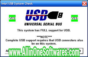 Intel USB System Check 3.01 Free Download