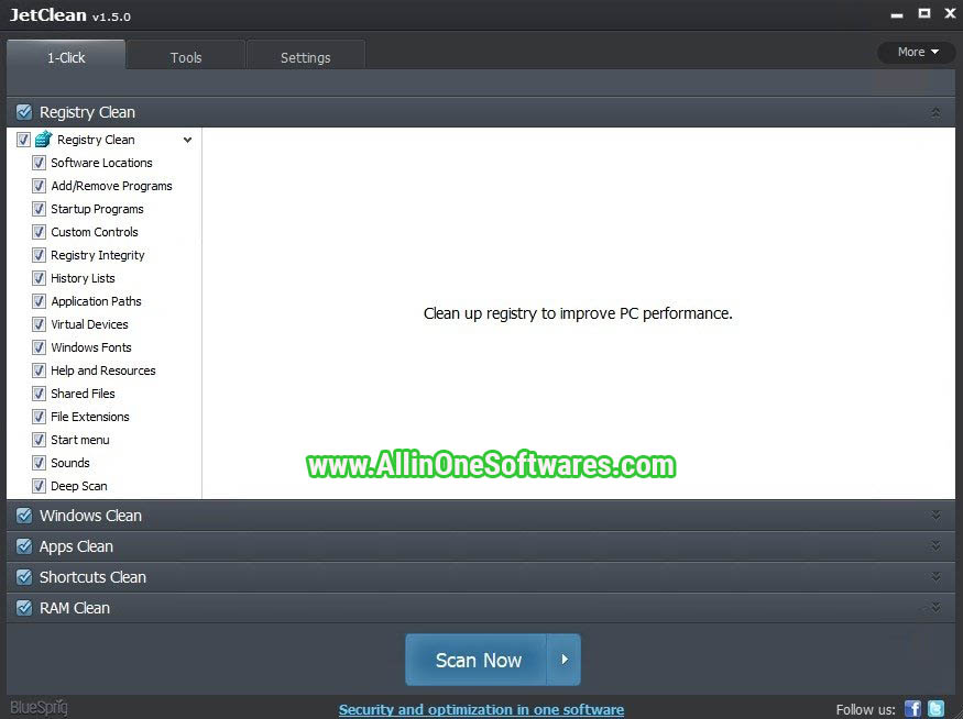 JetClean 1.5.0 Free Download
