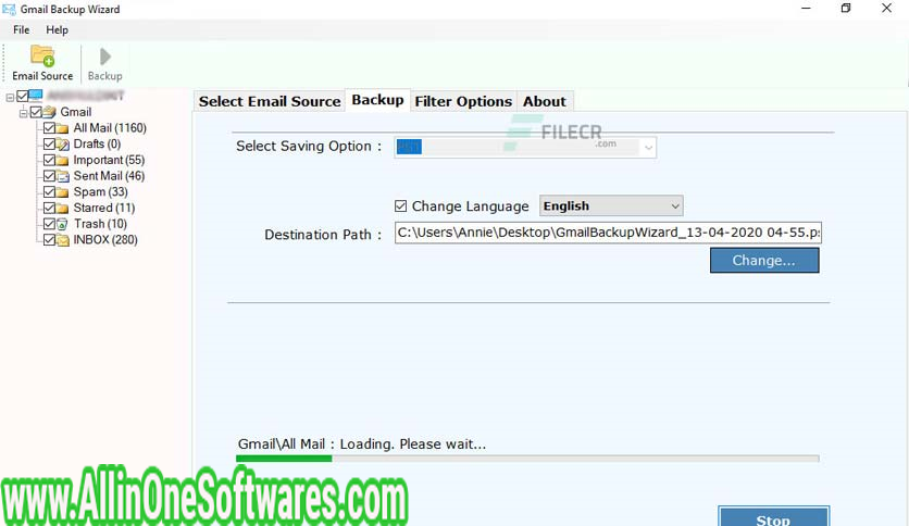 RecoveryTools Gmail Backup 6.5 with crack