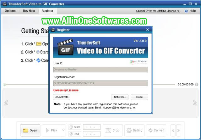 ThunderSoft GIF Converter 4.3.0.0 Free Download