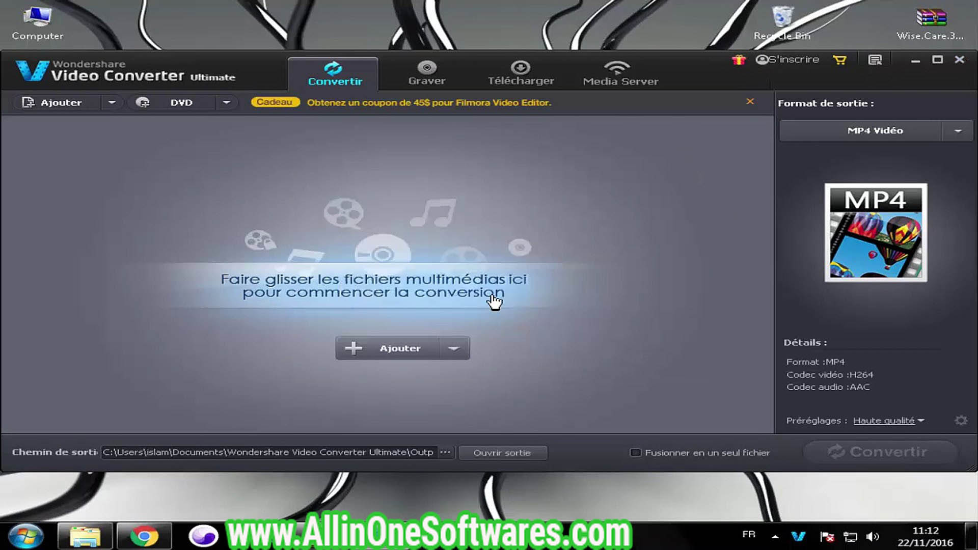 Wondershare Video Converter Ultimate 9.0.0 Free Download