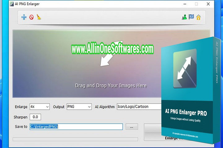 AI PNG Enlarger Pro 1.1.6.0 Free download with patch