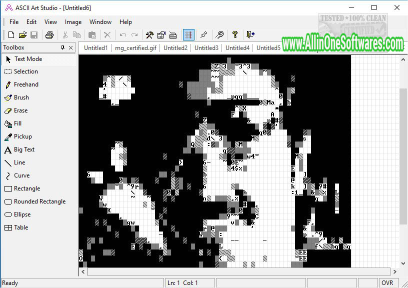 ASCII Art Studio 2.2.1 Free Download