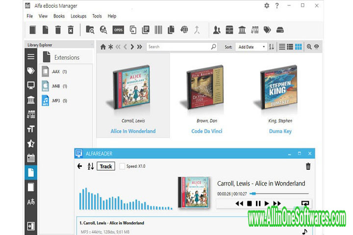 Alfa eBooks Manager Pro&Web 8.4.104.1 free download with patch