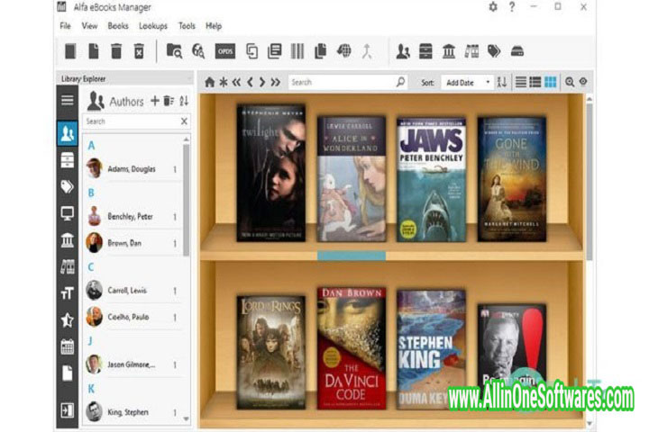 Alfa eBooks Manager Pro&Web 8.4.104.1 free download with crack