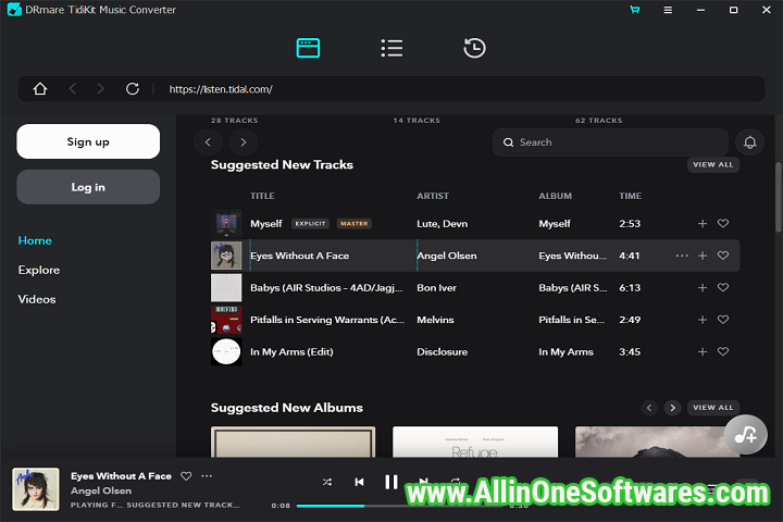 DRmare TidiKit Music Converter 2.8.2.1 free download with crack