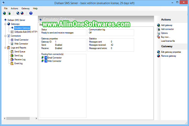 Diafaan SMS Server full 4.6 free download with crack