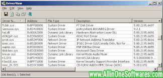 DriverView 1.50 Free Download with crack