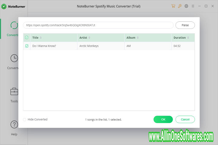 NoteBurner Spotify Music Converter 2.6.2 with keygen