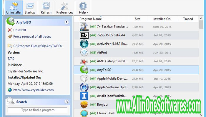 Uninstall Tool 3.6.1.5687 Multilingual with patch