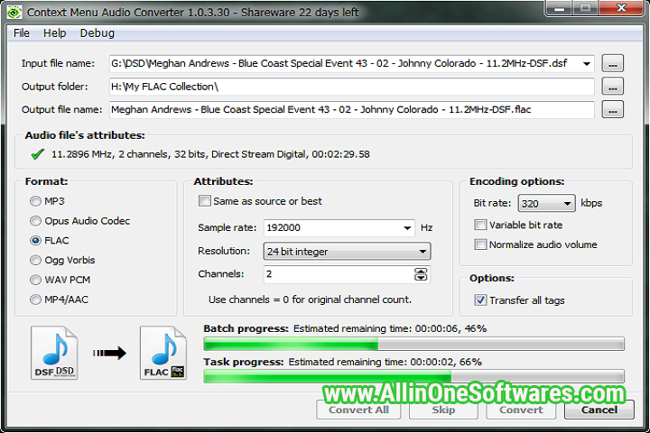 3delite Context Menu Audio Converter 1.0.108.180 Free Download with patch