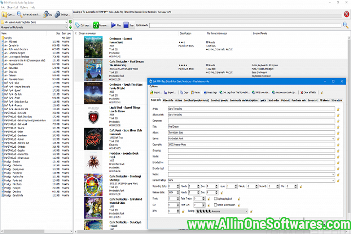 3delite Professional Tag Editor 1.0.124.128  Free Download With Patch