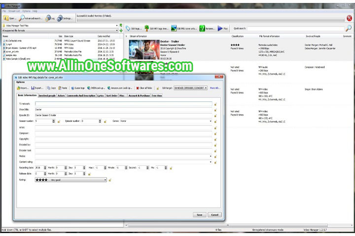 3delite Video Manager 1.2.140.160 Free Download With Crack