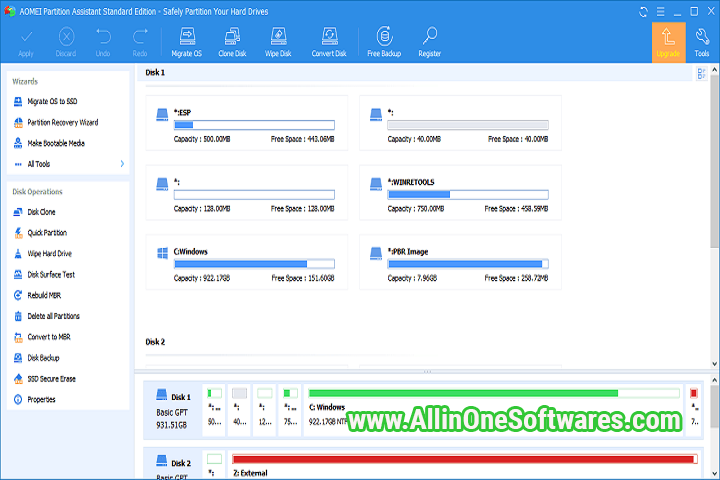 AOMEI Partition Assistant v9.9 Free Download With Patch