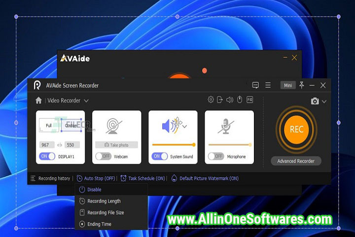 AVAide Screen Recorder 1.0.18 Free Download With Crack