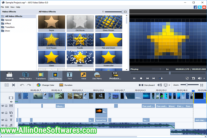 AVS Video Editor 9.7.3.399 Free Download With Patch
