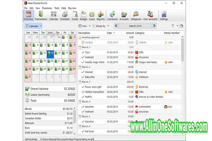 Alzex Finance Pro 7.0.10.313 Free Download With Patch