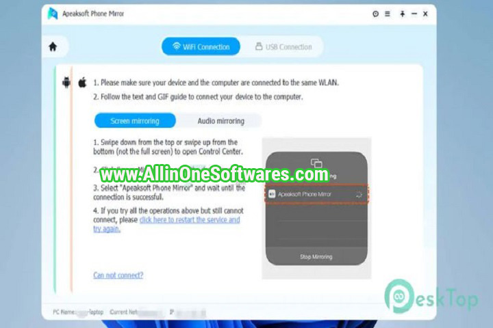 Apeaksoft Phone Mirror 1.0.12 Free Download With Crack