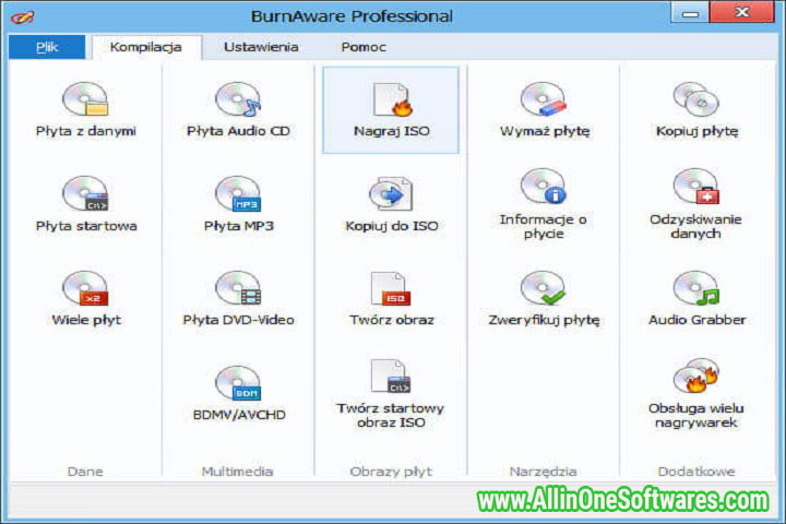 BurnAware Professional 15.5 Free Download With Crack