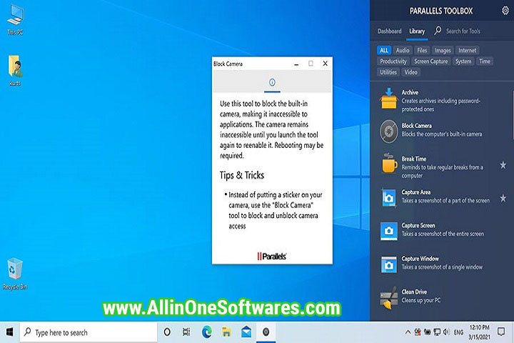 Parallels Toolbox 5.5.1.3400 Free Download With Crack