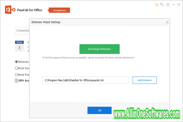 PassFab for Office 8.5.1.1 Free Download With Crack