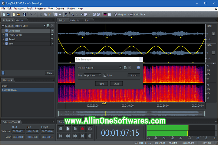 Soundop Audio Editor v1.8.14.20 Free Download With Patch