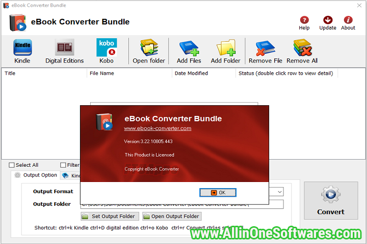 eBook Converter Bundle v3.22.10805.443 Free Download With Crack