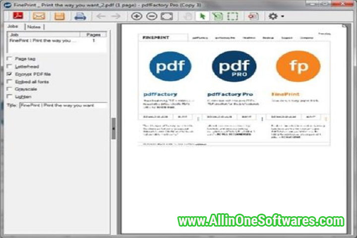 pdfFactory Pro v8.25 Free Download With Patch