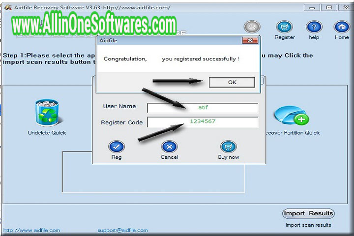 Aidfile Recovery Software 3.7.7.1 Free Download With Patch
