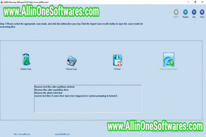 Aidfile Recovery Software 3.7.7.1 Free Download With Keygen