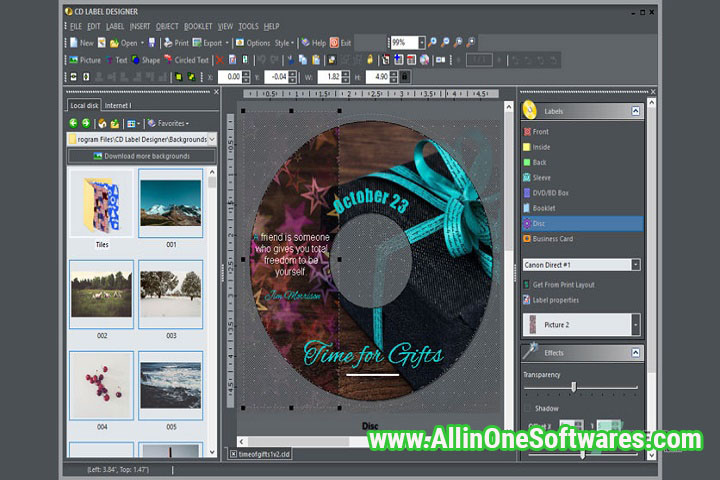 CD Label Designer 9.0.0.912 Free Download With Patch