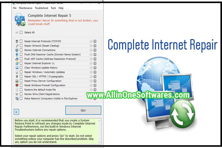 Complete Internet Repair 9.0.3.6022 Free Download With Keygen