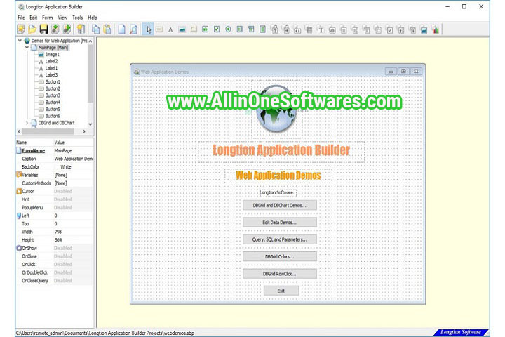Longtion Application Builder 5.24.0.745 Free Download With Patch