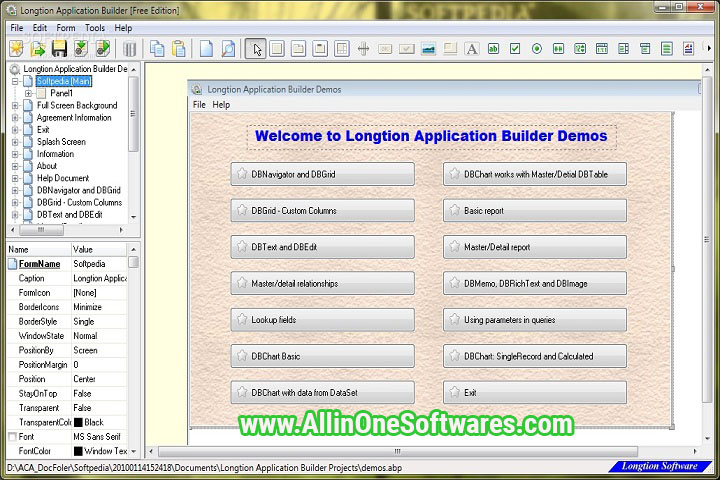 Longtion Application Builder 5.24.0.745 Free Download With Keygen