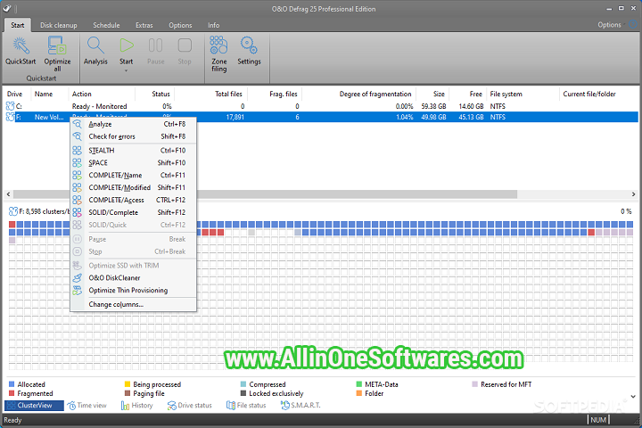 O&O Defrag Professional 26.0.7639 With Patch
