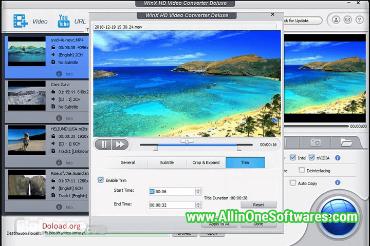 WinX HD Video Converter Deluxe 5.16.0.331 free Download With Patch