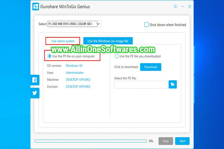 iSunshare WinToGo Genius 3.1.7.4 Free Download With Patch