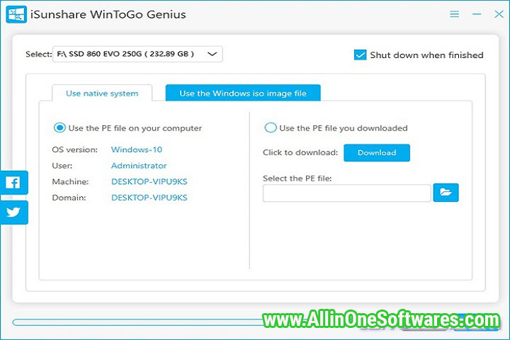 iSunshare WinToGo Genius 3.1.7.4 Free Download With Keygen